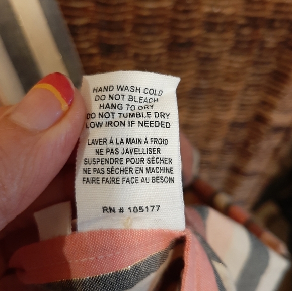 Ulla Johnson Puff Sleeve Dress Metallic Striped Knee Length Tent Tiered Pocket 4 - Picture 12 of 12